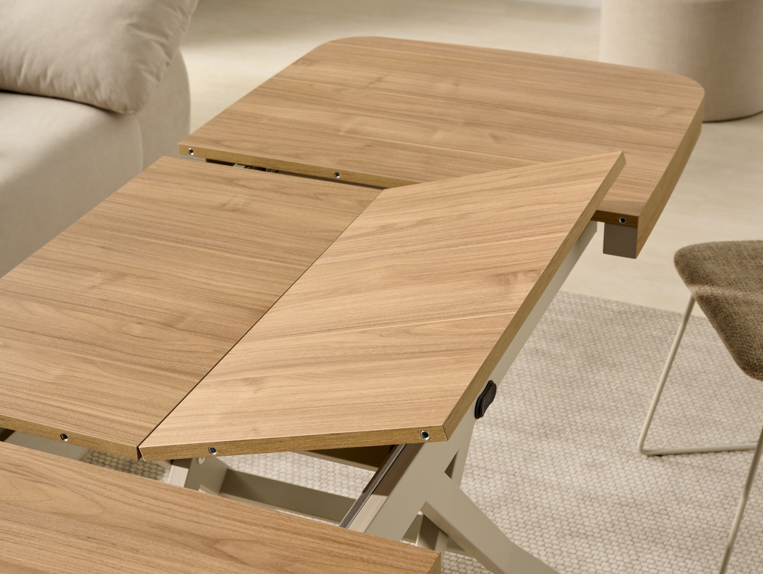 MESA ELEVABLE CREMA 02.2